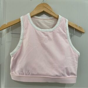 Mono B Pink and White Bra